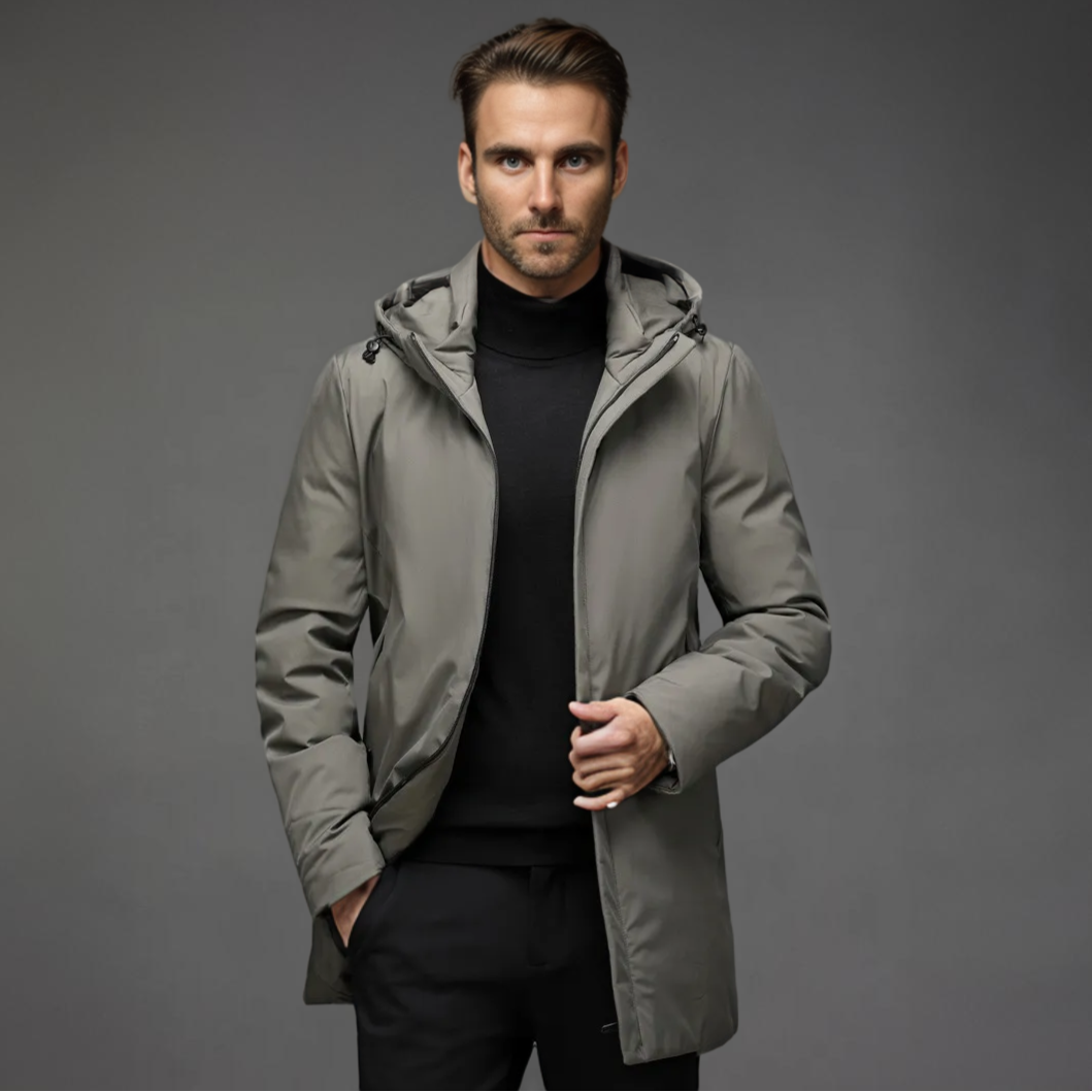 Parka d'Hiver Élégante et Chaude | Protection Contre le Froid et le Vent