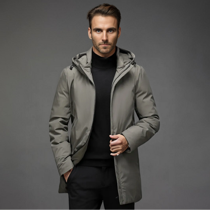 Parka d'Hiver Élégante et Chaude | Protection Contre le Froid et le Vent