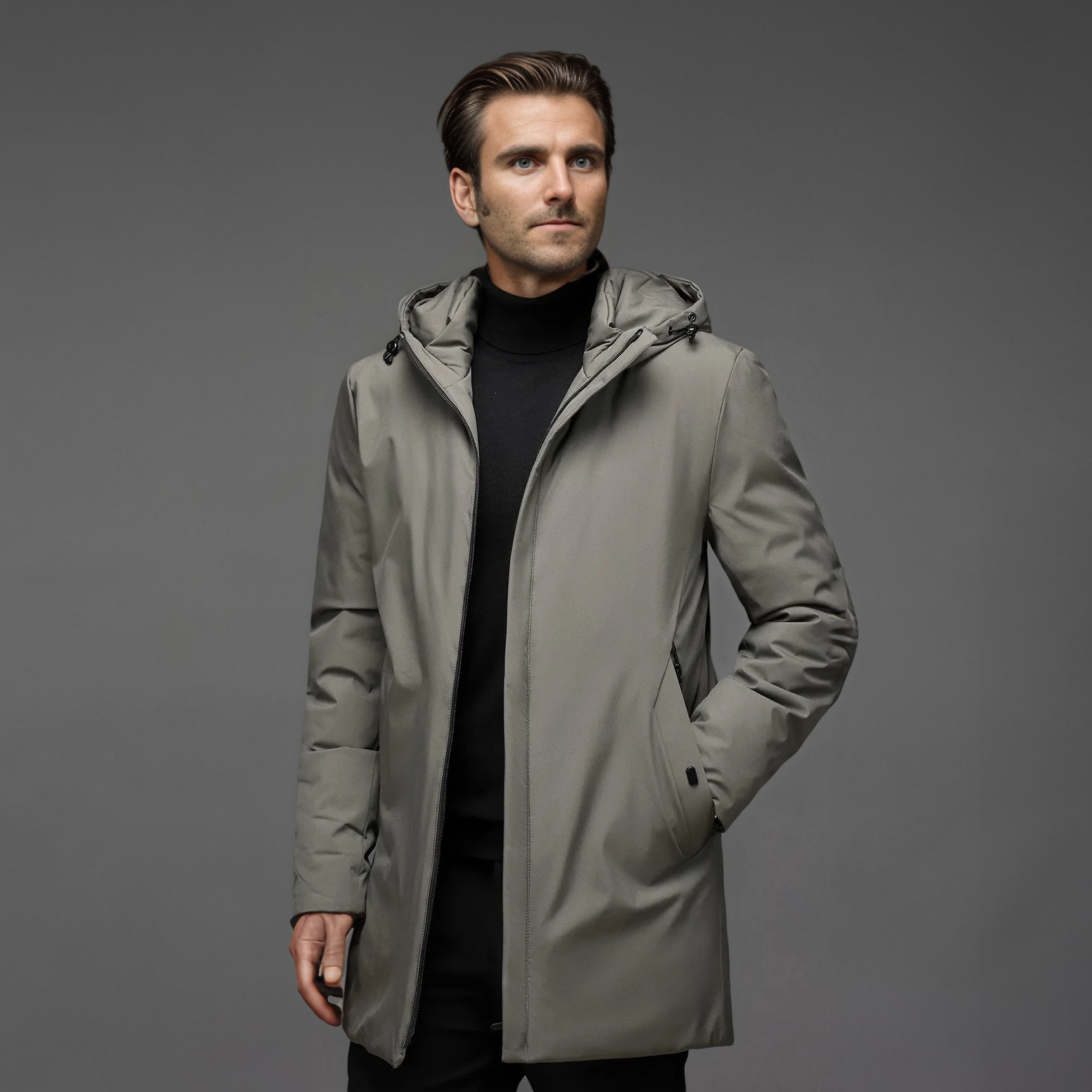Parka d'Hiver Élégante et Chaude | Protection Contre le Froid et le Vent