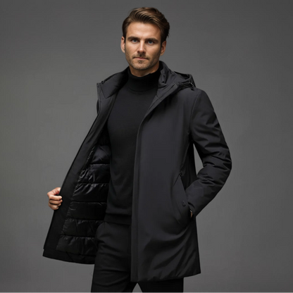 Parka d'Hiver Élégante et Chaude | Protection Contre le Froid et le Vent