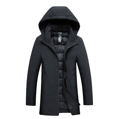 Parka d'Hiver Élégante et Chaude | Protection Contre le Froid et le Vent