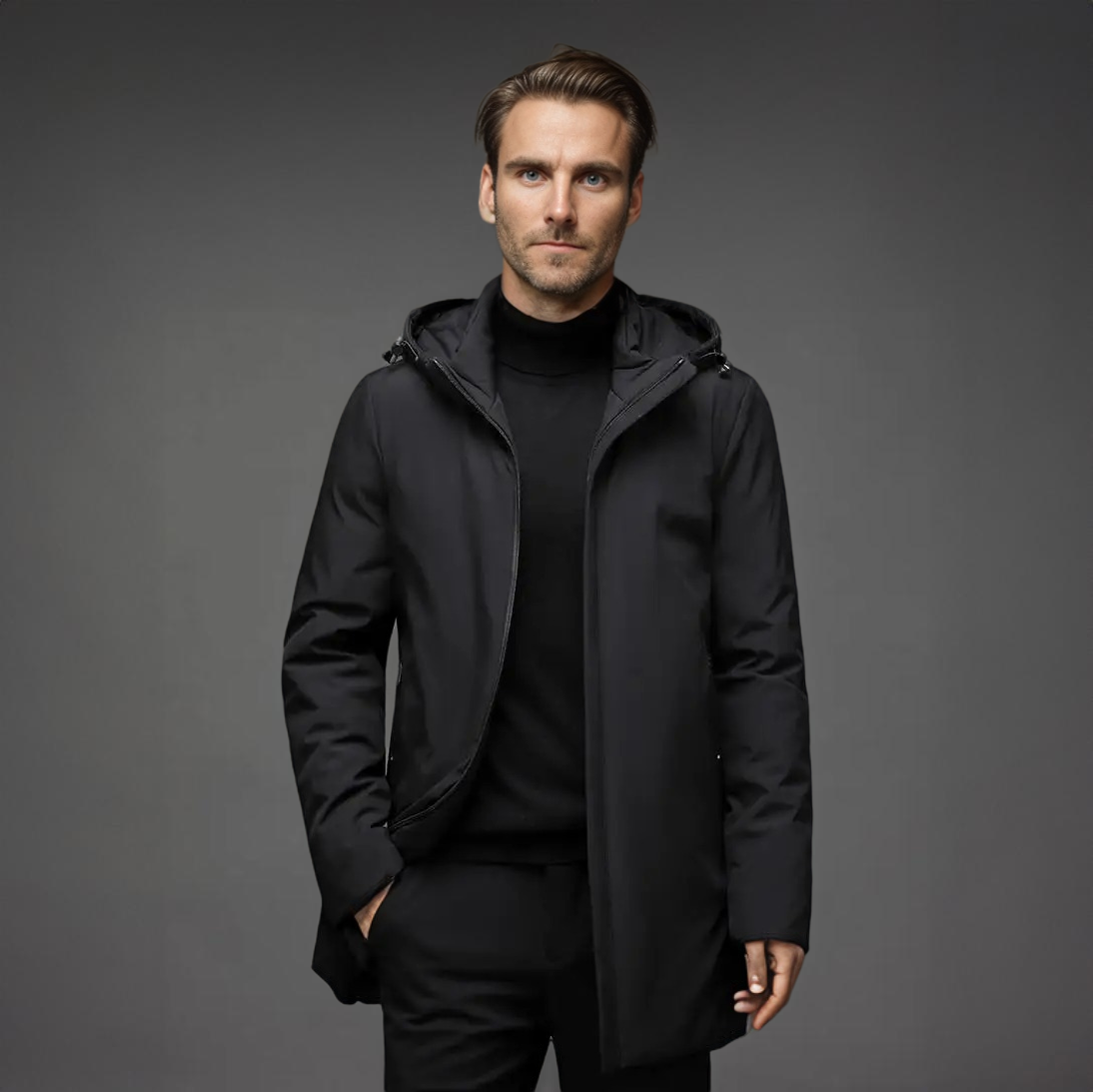 Parka d'Hiver Élégante et Chaude | Protection Contre le Froid et le Vent