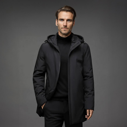 Parka d'Hiver Élégante et Chaude | Protection Contre le Froid et le Vent