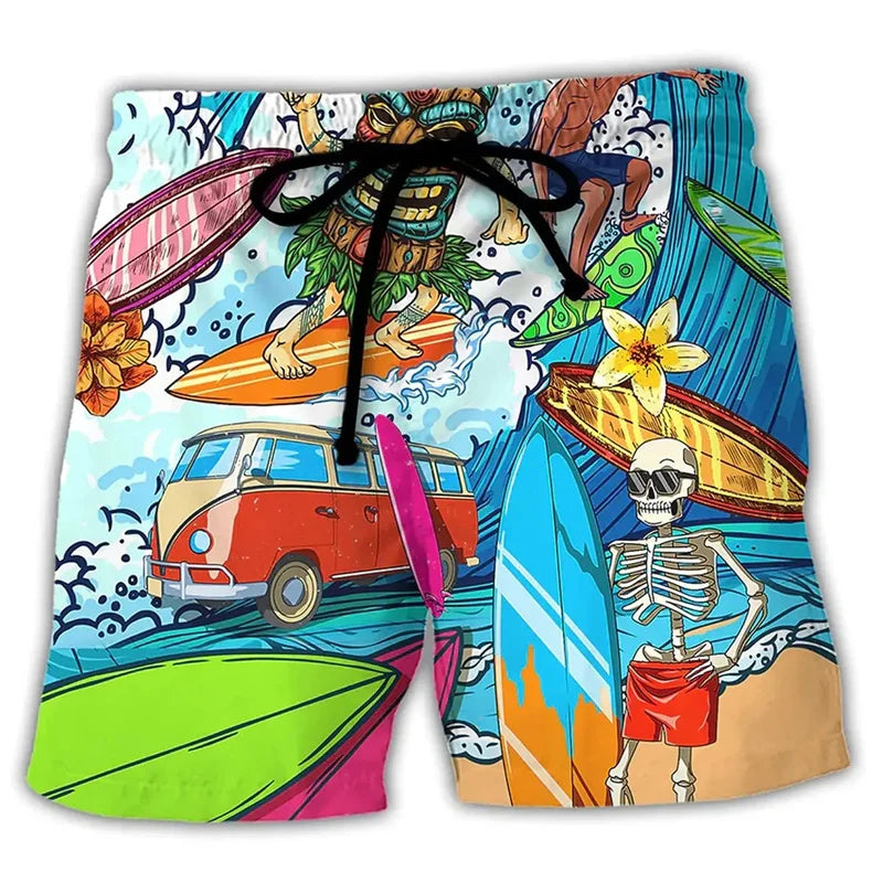 Maillots de Bain Urbains pour Été | Style Graffiti et Confort Optimal
