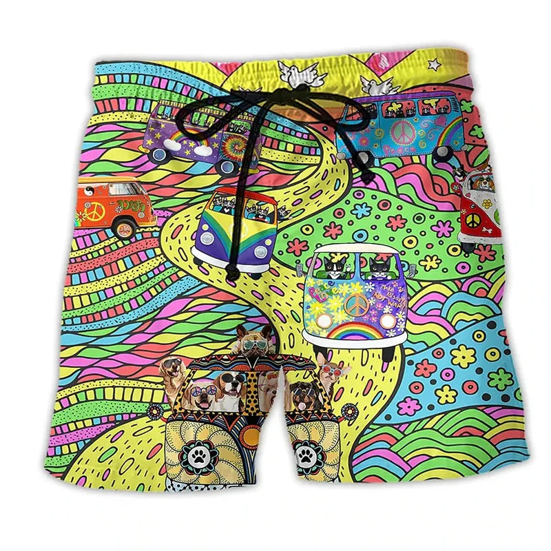 Maillots de Bain Urbains pour Été | Style Graffiti et Confort Optimal