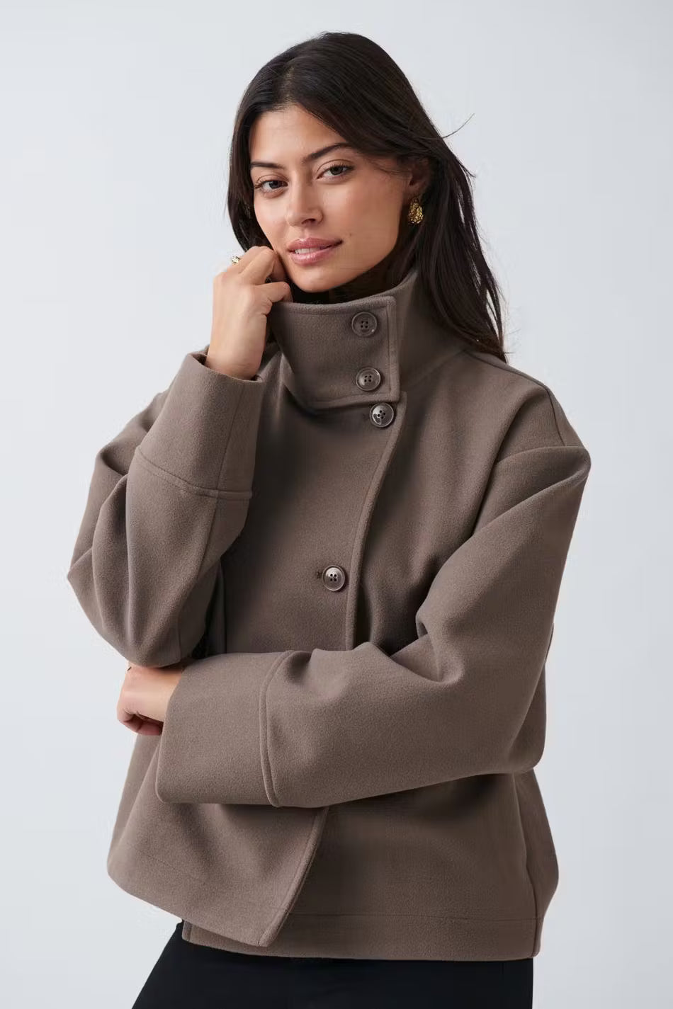 Manteau Court Chic pour Femmes | Élégance et Confort pour l'Automne