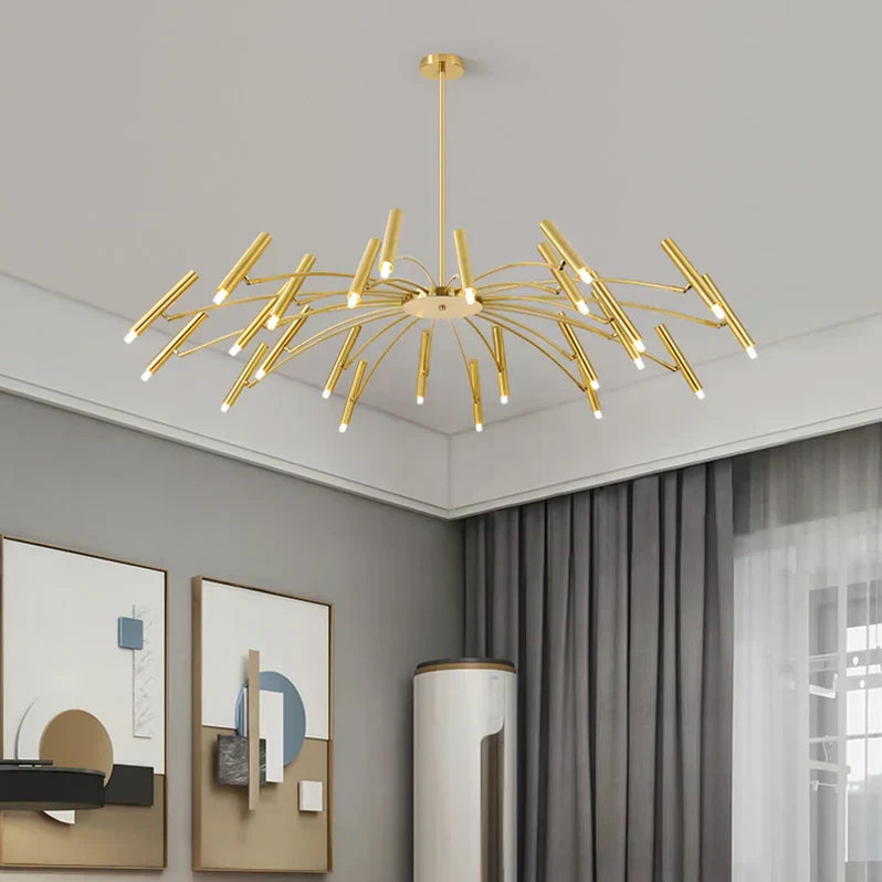Lustre LED Moderne avec Têtes Réglables | Élégance et Efficacité Énergétique