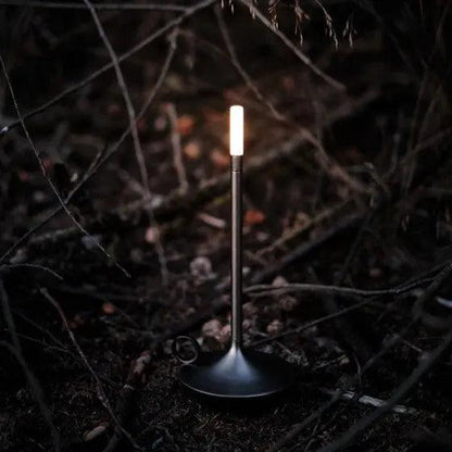 Porte-bougie Dimmable en Aluminium | Design Élégant et Rechargeable