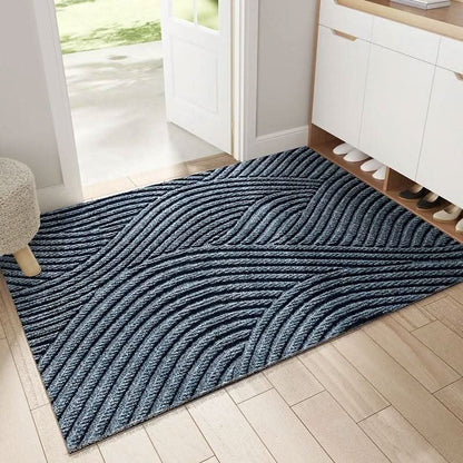 Tapis de Porte Antidérapant et Durable | Design Piège à Sable et Entretien Facile