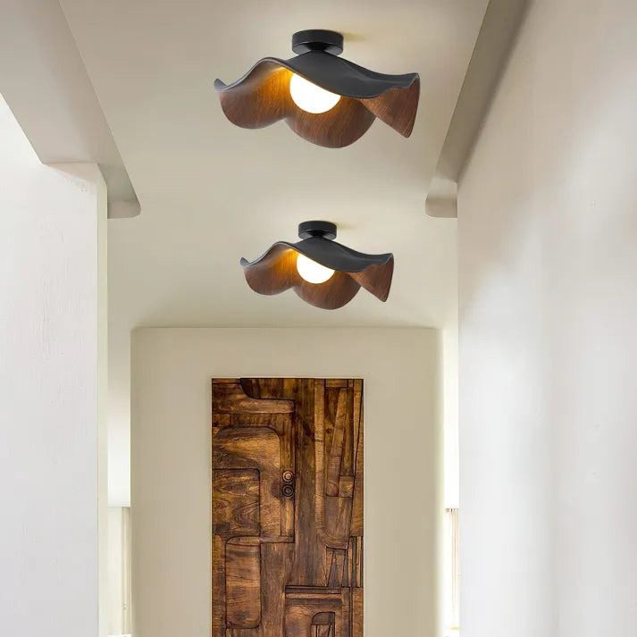 Lustre en Bois Scandinave | Éclairage Sculptural et Apaisant