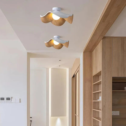 Lustre en Bois Scandinave | Éclairage Sculptural et Apaisant