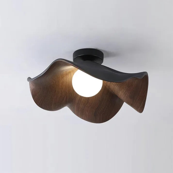 Lustre en Bois Scandinave | Éclairage Sculptural et Apaisant