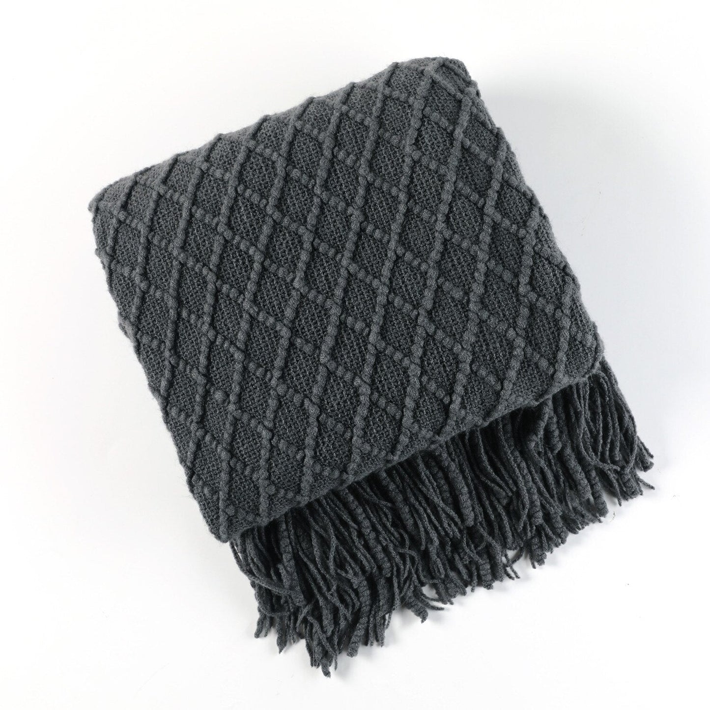 Couverture Tricotée Douillette pour Canapé | Style Scandinave et Confort Optimal