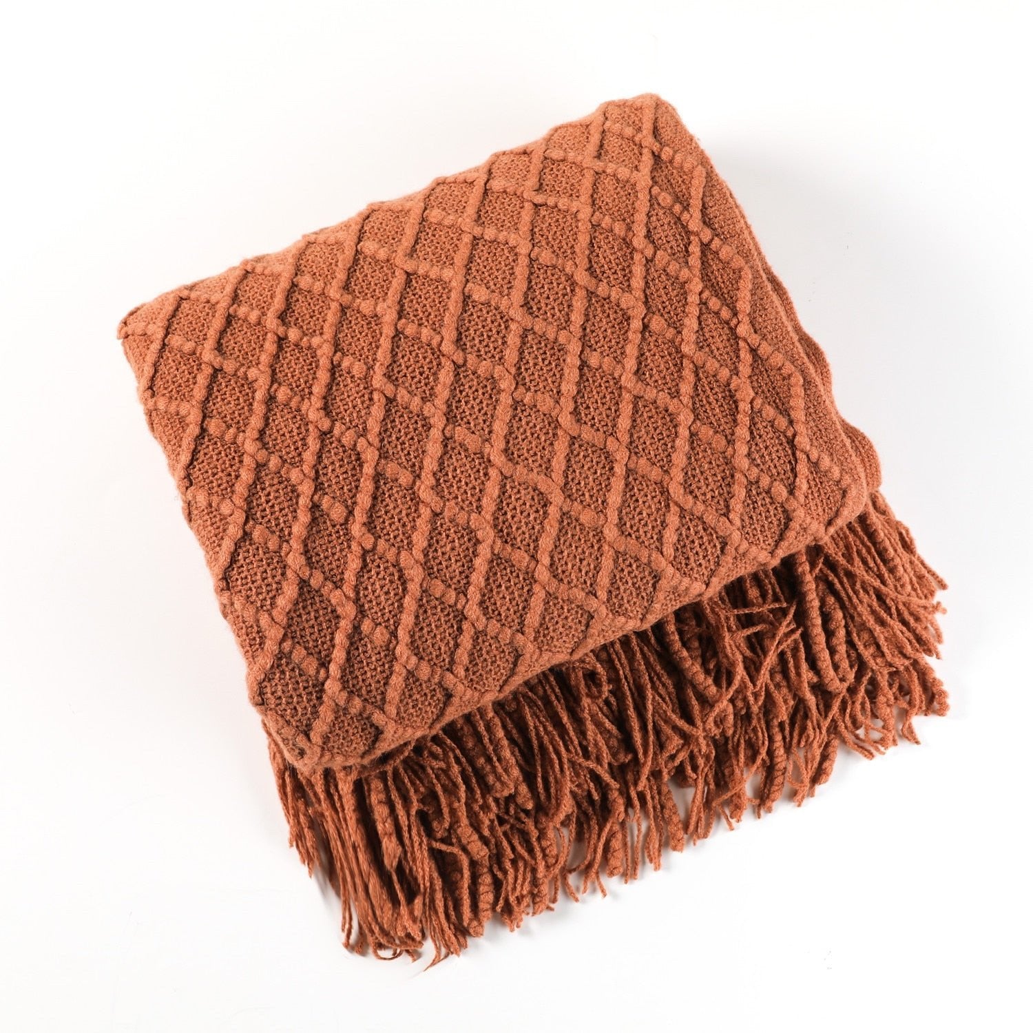 Couverture Tricotée Douillette pour Canapé | Style Scandinave et Confort Optimal