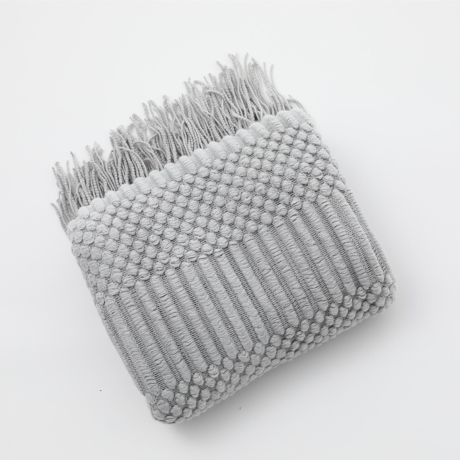 Couverture Tricotée Douillette pour Canapé | Style Scandinave et Confort Optimal