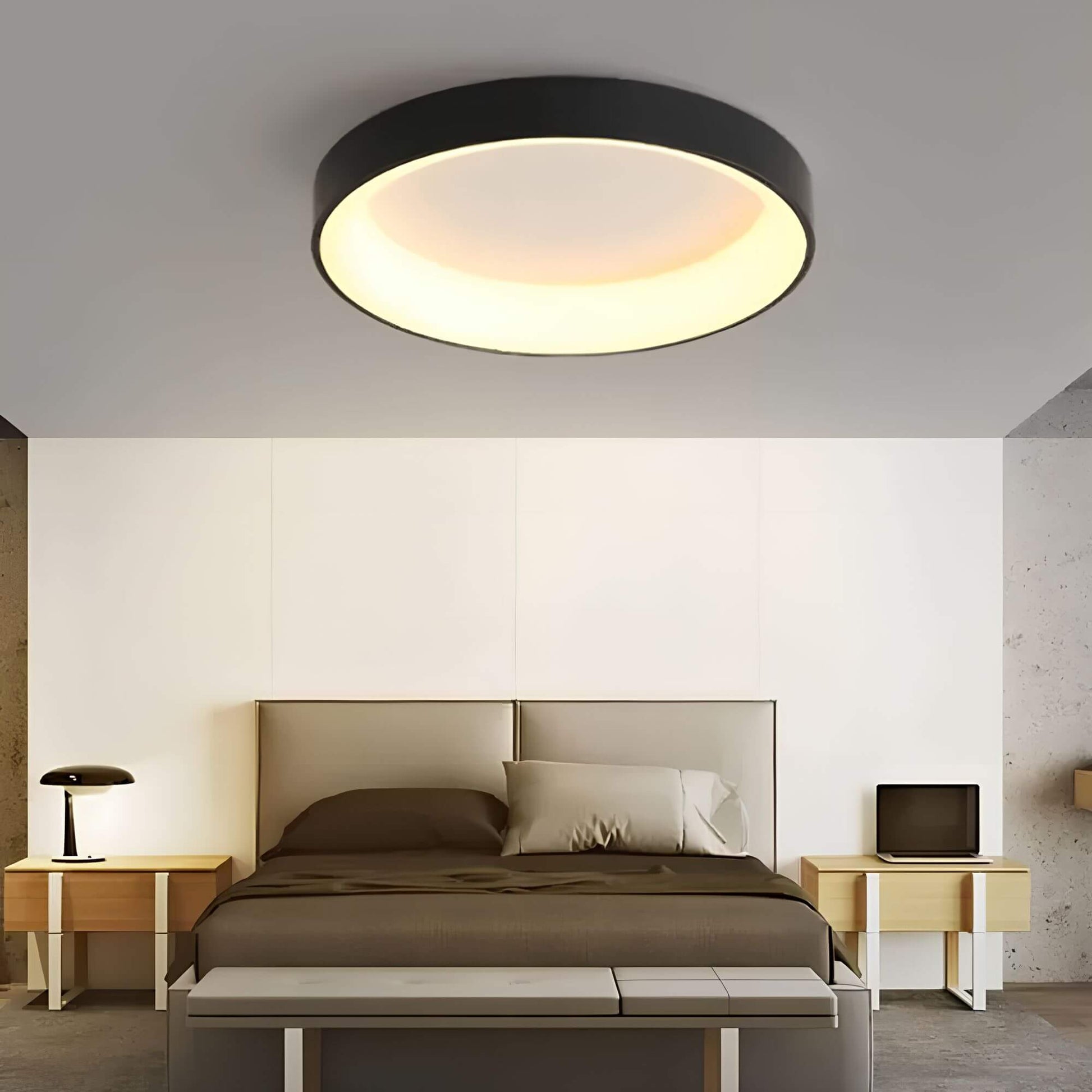 Plafonnier LED Scandinave Moderne | Éclairage Économique et Élégant