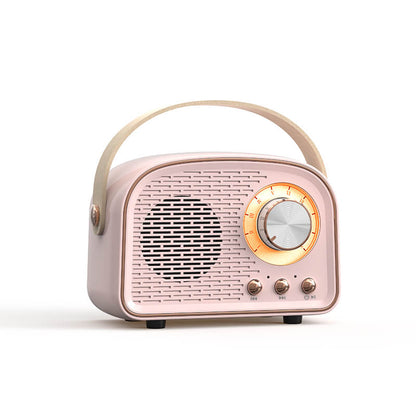 Enceinte Bluetooth Portable Rétro | Son Immersif et Design Élégant