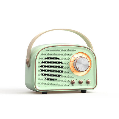 Enceinte Bluetooth Portable Rétro | Son Immersif et Design Élégant