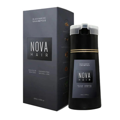 Shampooing Colorant Instantané pour Cheveux | Rafraîchit Couleur et Cache Racines Grises