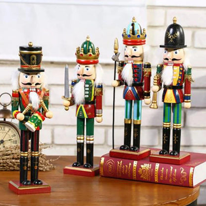 Poupée Casse-Noisette 30 cm | Décoration Classique et Durable de Noël