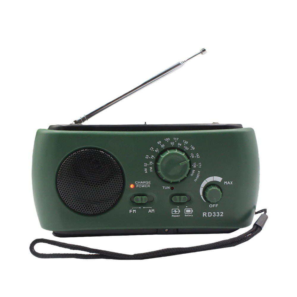 Radio d'Urgence Portable AM/FM/NOAA | Lampe de Poche LED et Résistante à l'Eau