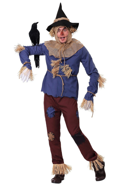 Costume d'épouvantail Halloween Homme | Ensemble Complet à Manches Longues