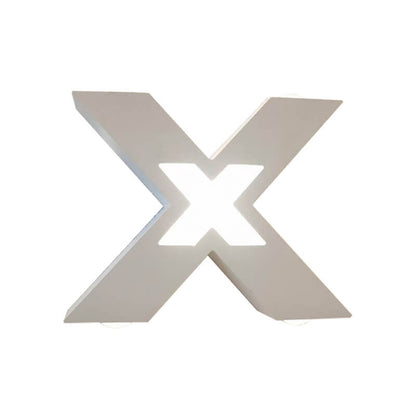 Applique Murale LED en Forme de X | Éclairage Extérieur Résistant aux Intempéries