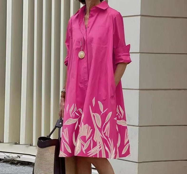 Robe Décontractée Imprimée pour Femmes | Style Estival Flatteur et Confortable
