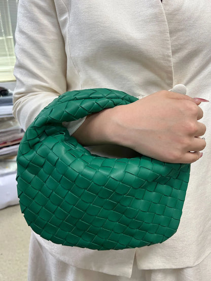 Sac à Main Tressé pour Femmes | Élégant et Spacieux en Polyuréthane
