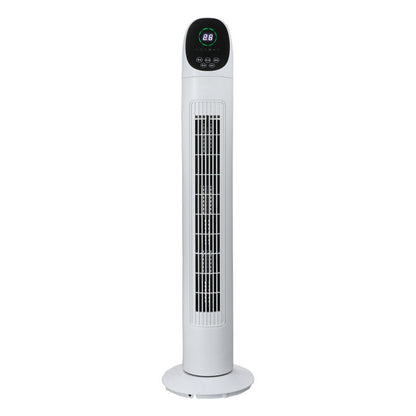 Ventilateur Tour Oscillant Silencieux | Design Épuré avec Télécommande et 80° d'Oscillation