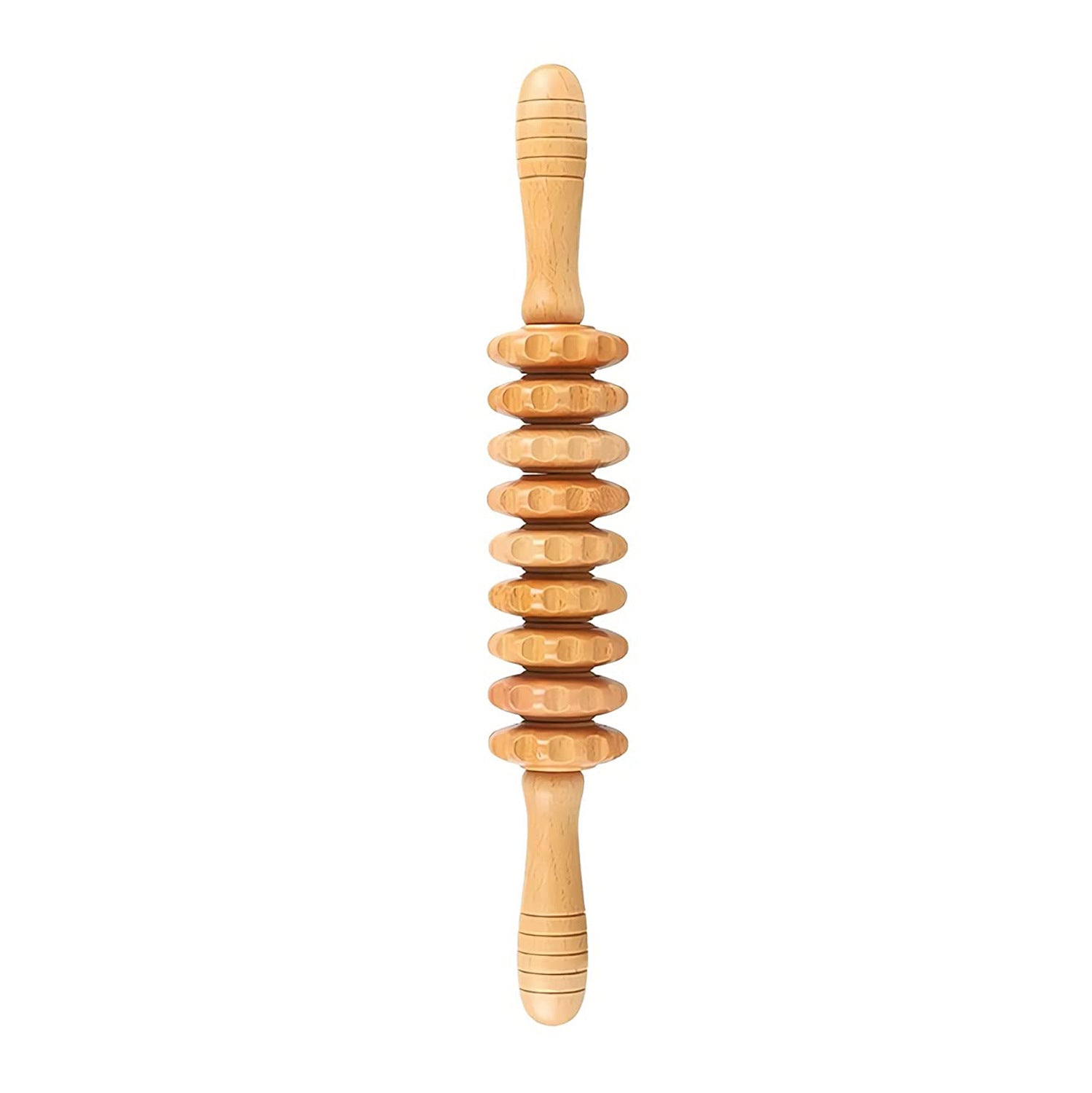 Rouleaux Musculaires en Bois | Set de 6 Outils pour Modelage Efficace