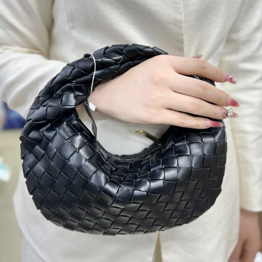 Sac à Main Tressé pour Femmes | Élégant et Spacieux en Polyuréthane