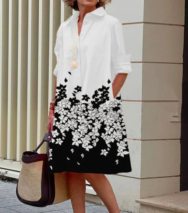 Robe Décontractée Imprimée pour Femmes | Style Estival Flatteur et Confortable