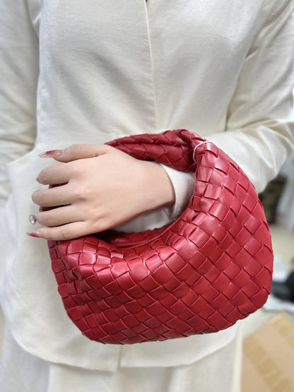 Sac à Main Tressé pour Femmes | Élégant et Spacieux en Polyuréthane