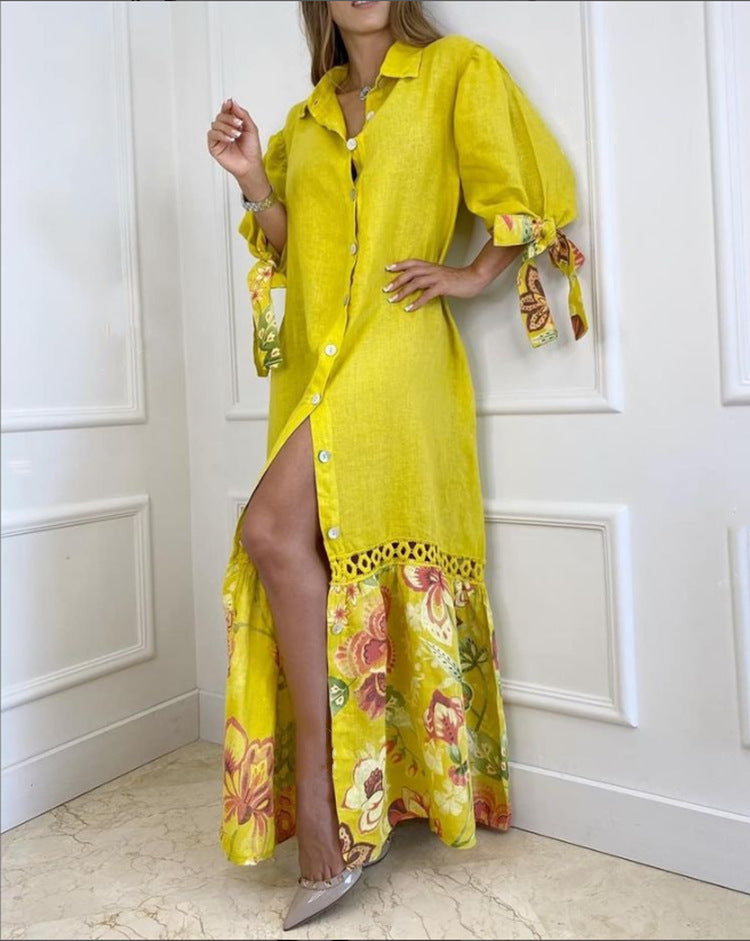 Robe Maxi d'Été Imprimée Boho | Style Élégant et Confort Optimal