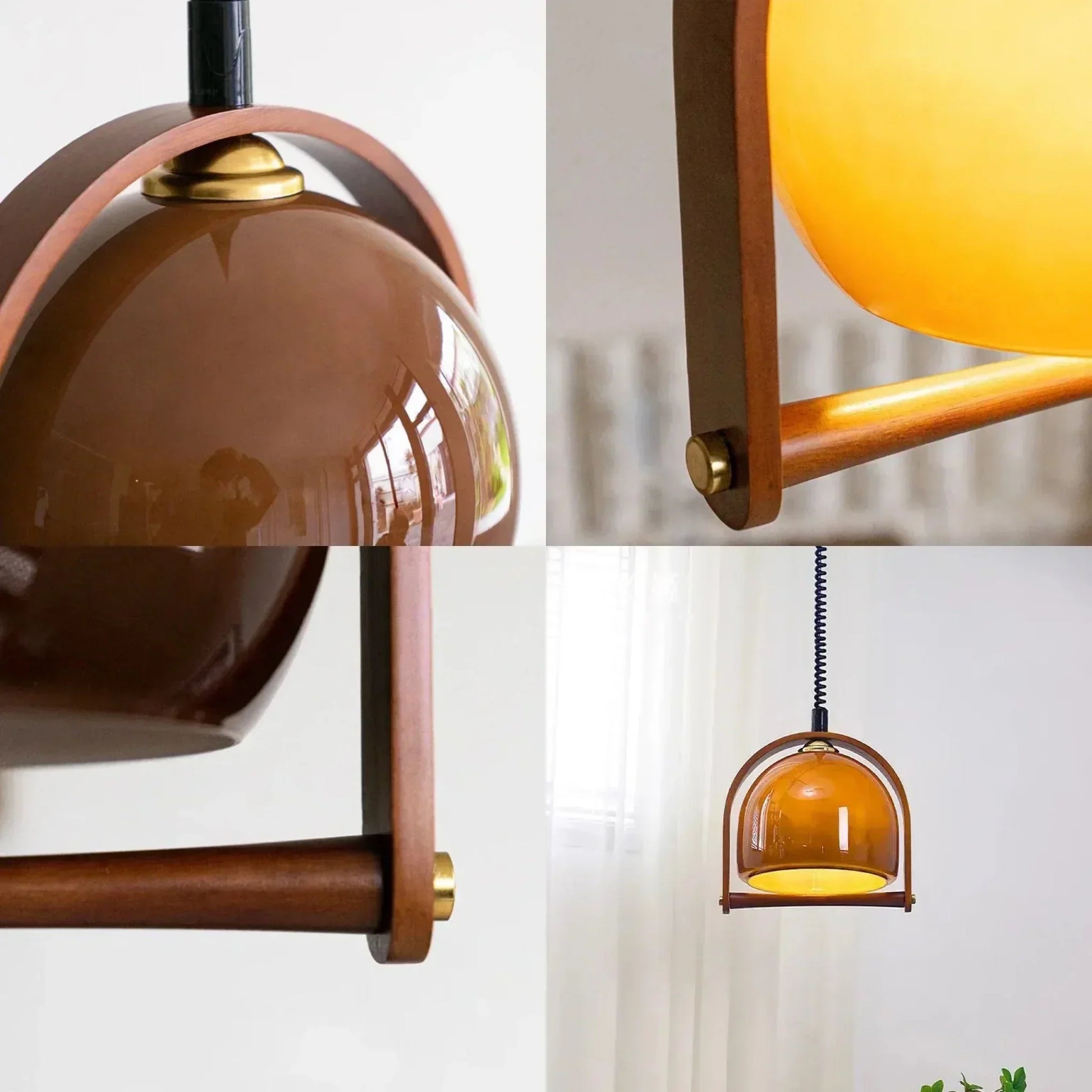 Lampe Pendante Bauhaus Vintage | Élégance Classique et Chaleur Moderne