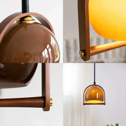 Lampe Pendante Bauhaus Vintage | Élégance Classique et Chaleur Moderne