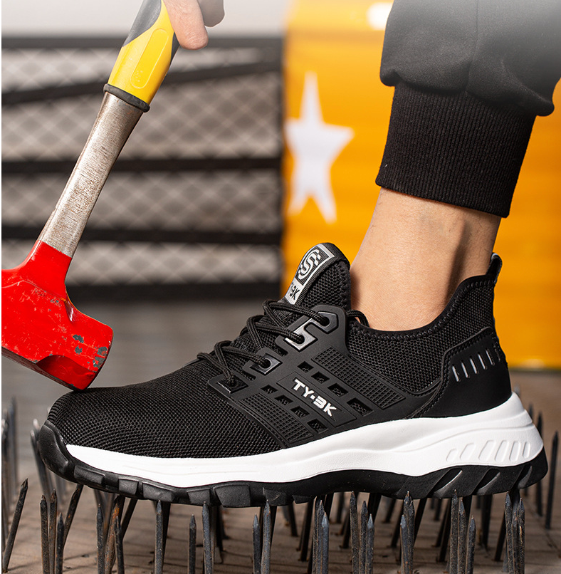 Chaussures de Travail à Embout Acier | Confort Ergonomique Toute la Journée