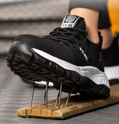 Chaussures de Travail à Embout Acier | Confort Ergonomique Toute la Journée
