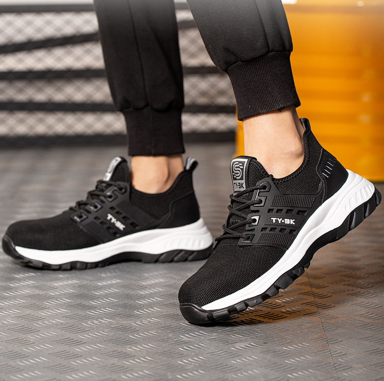 Chaussures de Travail Antidérapantes avec Embout en Acier | Confort et Protection pour Longues Journées
