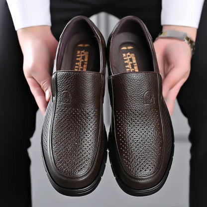 Mocassins Noirs Classiques pour Hommes | Confort et Élégance Intemporelle