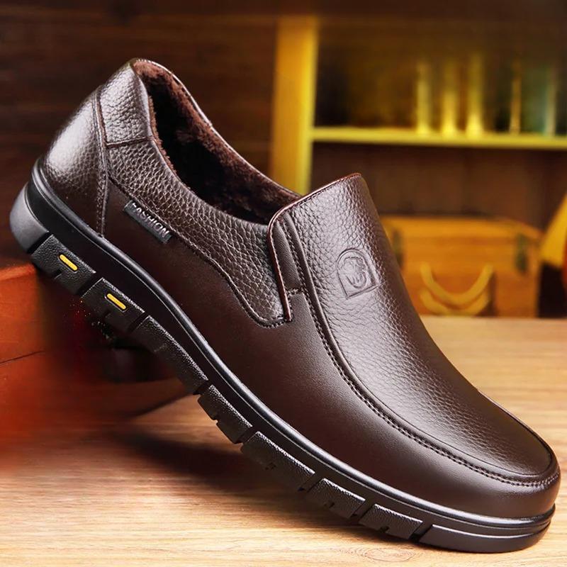 Mocassins Noirs Classiques pour Hommes | Confort et Élégance Intemporelle