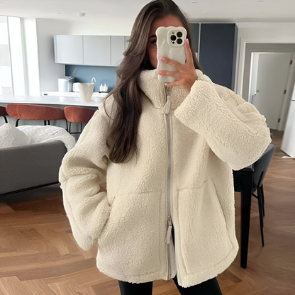 Veste en Fleece Teddy Douce | Chaleur et Confort pour Jours Froids
