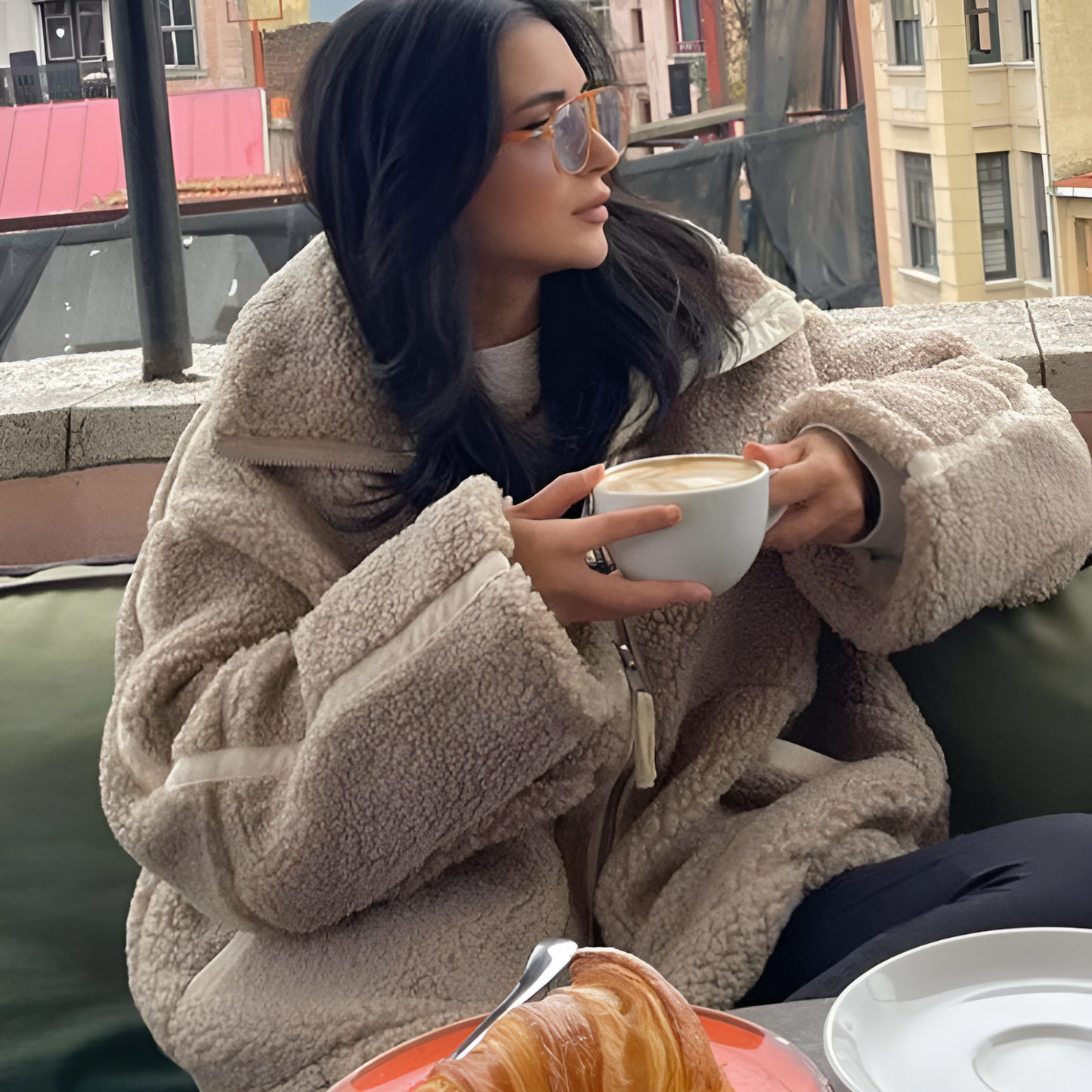 Veste en Fleece Teddy Douce | Chaleur et Confort pour Jours Froids