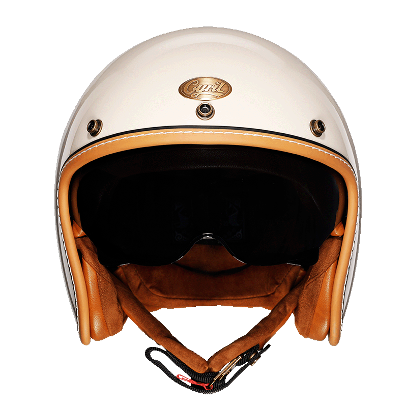 Casque Jet Léger en ABS | Confort et Style Rétro sur la Route