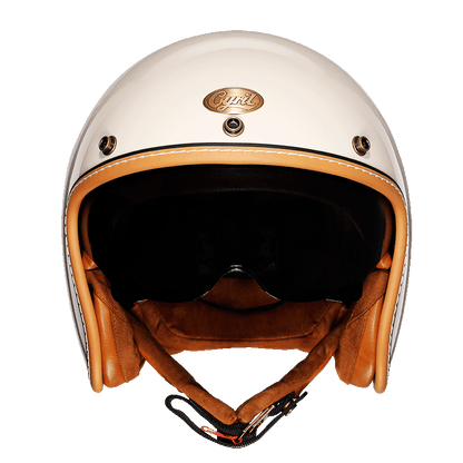 Casque Jet Léger en ABS | Confort et Style Rétro sur la Route