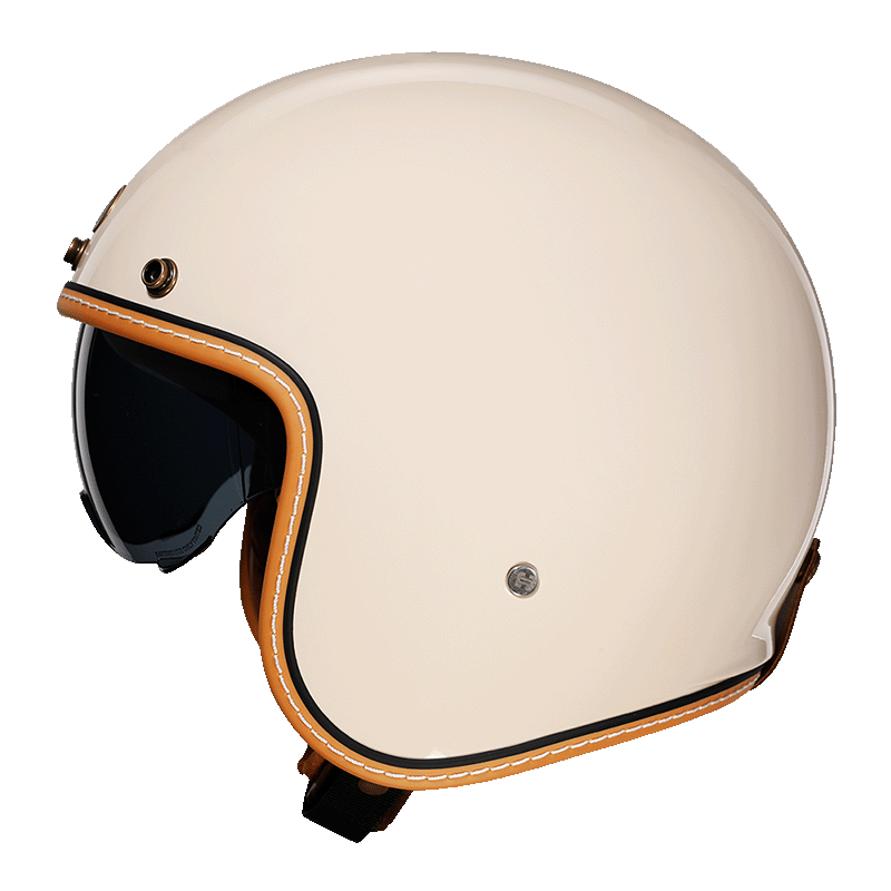 Casque Jet Léger en ABS | Confort et Style Rétro sur la Route