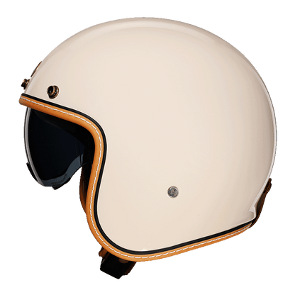 Casque Jet Léger en ABS | Confort et Style Rétro sur la Route