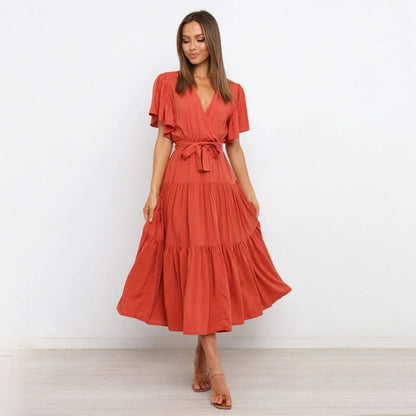 Robe Décontractée Élégante pour Femmes | Tissu Respirant et Coupe Flatteuse