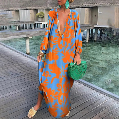 Robe d'Été Boho pour Femmes | Confort et Style avec Polyester Doux